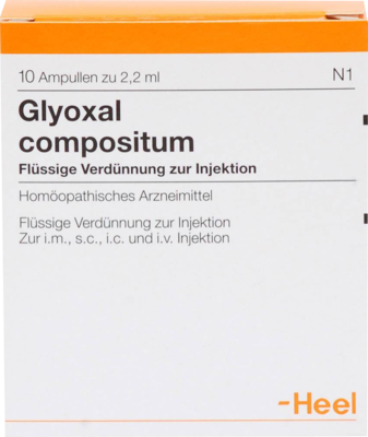 Biologische Heilmittel Heel GmbH GLYOXAL compositum Ampullen 10 St 04313291