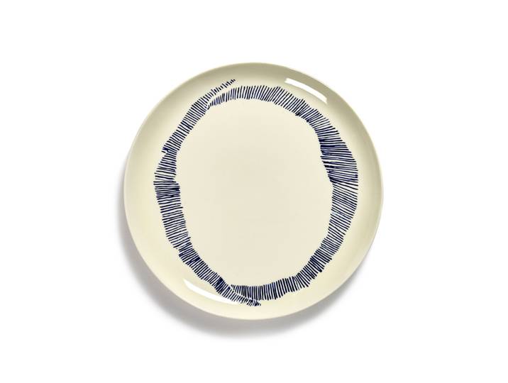 Serax - Assiette Feast - Blanc - Grès émaillé - Designer Ivo Bisignano