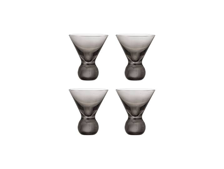 Bloomingville - Verre à cocktail Corliss - Gris - Verre