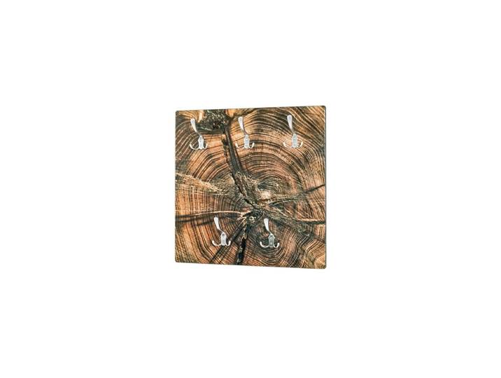 Porte-manteau Mural Design Bois 5 Crochets Verner