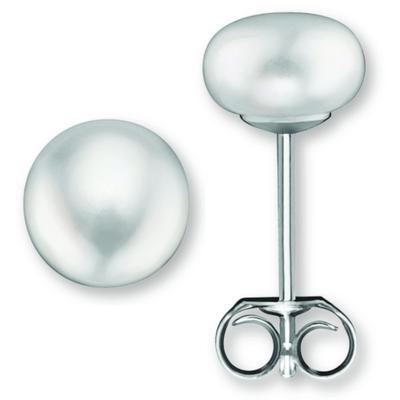 Paar Ohrstecker ONE ELEMENT "Ohrringe Ohrstecker aus 925 Silber", silber, Ohrringe, Damen, Damen, Perlen Silber 925 (Sterlingsilber), Perlen, Silber 925 (Sterlingsilber), Zartes Emblem – unaufdringlich und dennoch ausdrucksstark