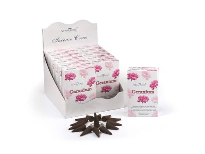 Geranium Incense Cones