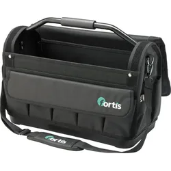 FORTIS Werkzeugtasche 4317784702041 wasserabweisend, mit Tragegurt, schwarz
