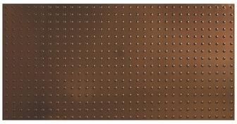 Fasade FASÄDE Dome 4-foot x 8-foot PVC Wall Panel in Oil Rubbed Bronze