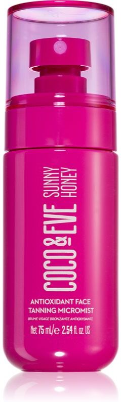 Coco & Eve Sunny Honey Antioxidant Face Tanning Micromist Selbstbräuner-Sprühnebel für das Gesicht 75 ml
