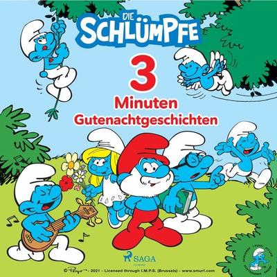 Die Schlümpfe - 3-Minuten-Gutenachtgeschichten - Peyo, Audio, 9788726931969