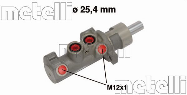 Metelli Hauptbremszylinder 050642 Für Ford