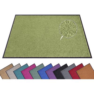 Fußmatte HANSE HOME "Wash & Clean" Gr. 15, grün, B:40cm H:7mm L:60cm, Kunstfaser, Teppiche, Fußmatte, Schmutzfangmatte, Türmatte, In- und Outdoor, Teppich, Läufer, waschbar