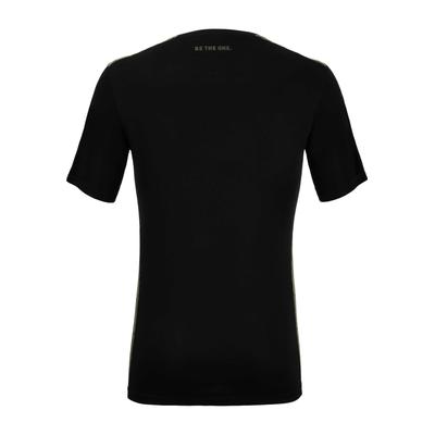 Fußballtrikot REUSCH "Active Shirt", Herren, Gr. XS, schwarz (schwarz, grün), 100% Polyester, mehrfarbig, normal, Rundhals, Trikots Fußballtrikot, mit kühlender Technologie