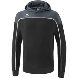 Erima Change by erima Kapuzensweat Kinder - black grey/slate grey