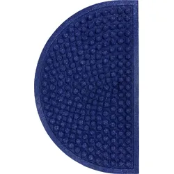 HDEntry Fußmatte halbrund, 75 x 45 cm, marineblau