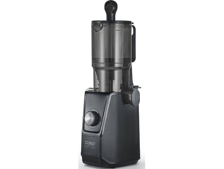 CASO Slow Juicer 3512 CASO Juice Fit , schwarz (matt, schwarz), B:18cm H:40cm T:18cm, Entsafter, Slow Juicer