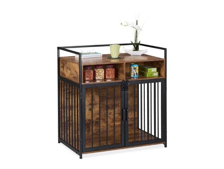 Relaxdays Hondenbench voor de woonkamer