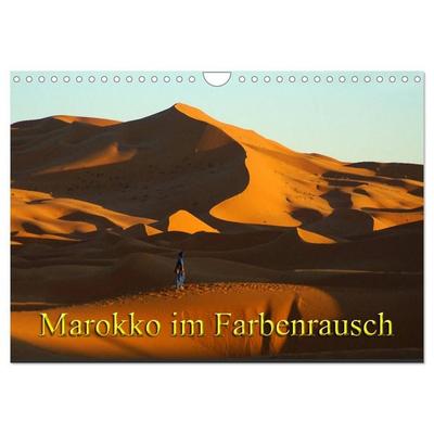 Marokko im Farbenrausch (Wandkalender 2027 DIN A4 quer), CALVENDO Monatskalender
