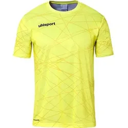 UHLSPORT Trainings-T-Shirt Prediction, Größe M in Gelb Gelb