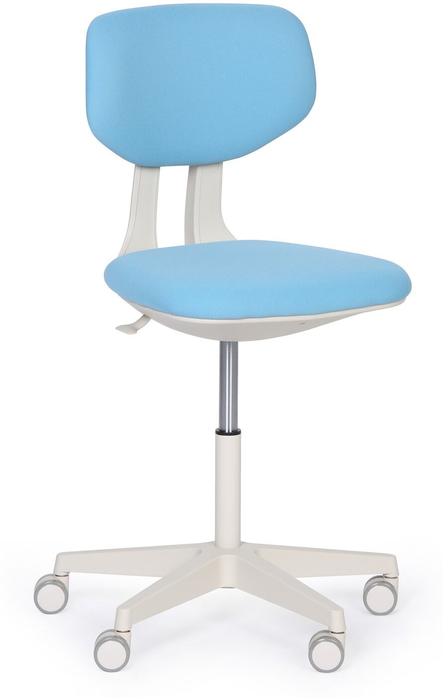 B2B Partner Arbeitsstuhl BEN, weiche Räder, blau