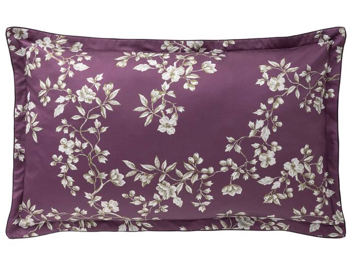 Bettwäsche Vivienne, Aubergine Vanderschooten / Grösse: 65 x 100