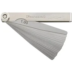 Präzisions-Fühlerlehre 20 Blatt 005-1mm T3