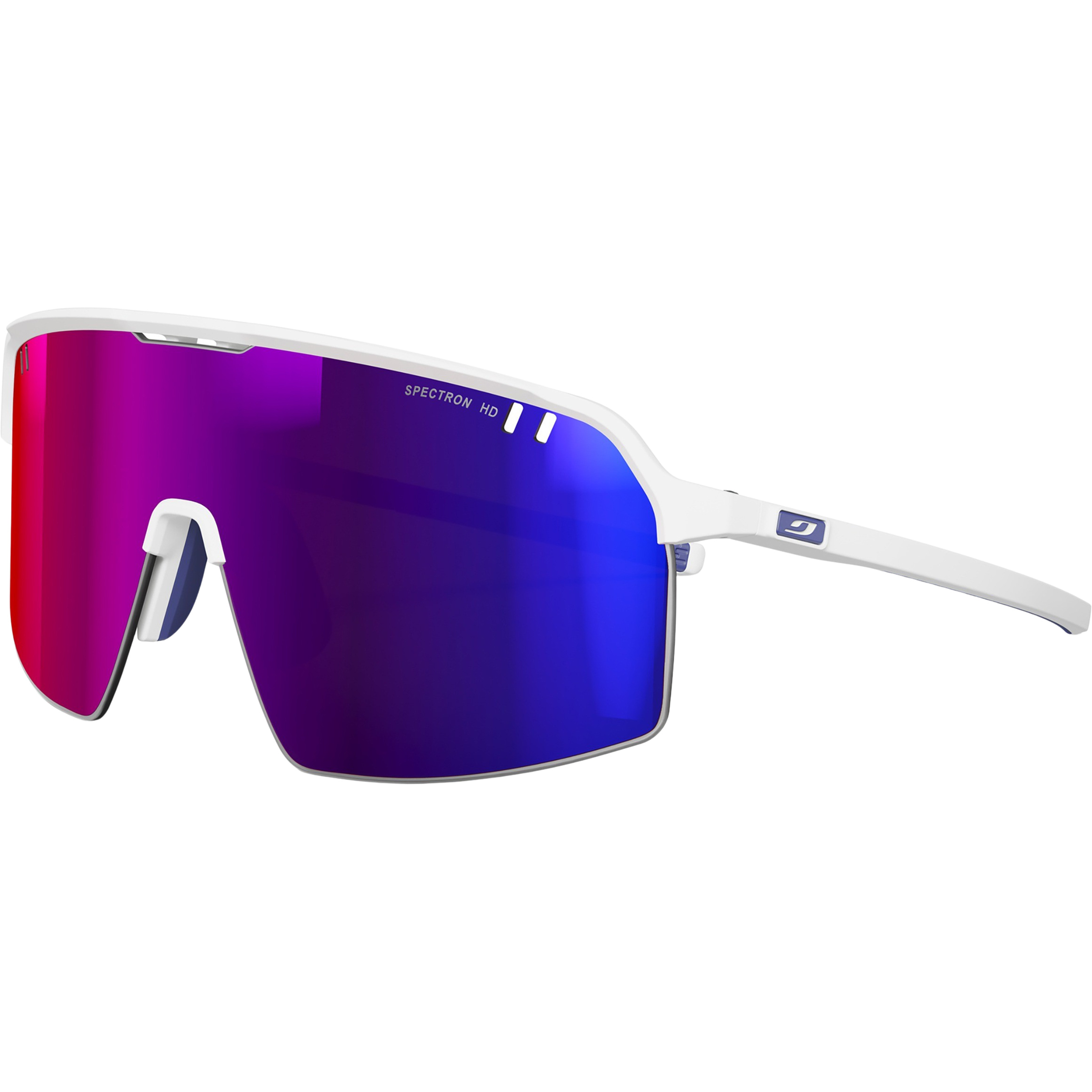 Julbo Intensity Spectron HD 3 Sportbrille Sportbrillen & Sportsonnenbrillen weiss Größe M Rennrad | Trailrunning
