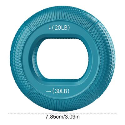 Hand Grip Strengthener Ring, Silicone Finger Trainer, Wrist And Finger Workout Expander, Muscle Strength Fitness Device a
