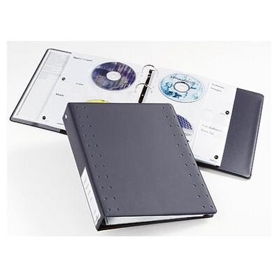 DURABLE CD/DVD Ringbuch INDEX 40 522758 27x6,5x31,5cm anthrazit