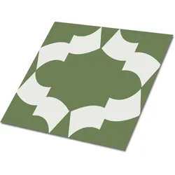 FLIESENAUFKLEBER 9 Stück 30x30 cm selbstklebend Orientalische Abstraktion