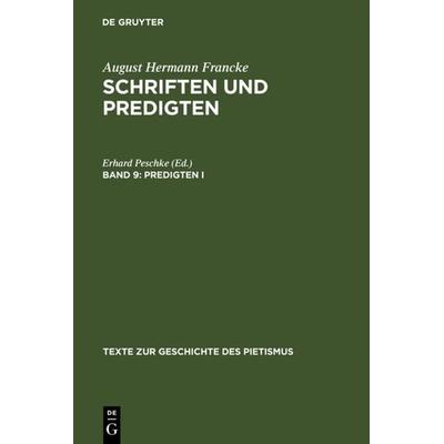 Predigten I, Gebundene Ausgabe von , De Gruyter, 978-3-11-007142-9