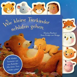 Wie kleine Tierkinder schlafen gehen Das Gute-Nacht-Registerbuch