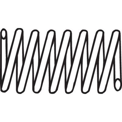 BOSAL Feder, Abgasrohr 251024 für DAIHATSU TOYOTA