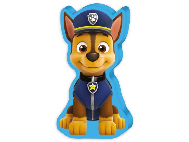 Kinder-Dekokissen Paw Patrol Chase 23 x 35 x 5cm Blau