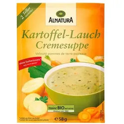 Alnatura Kurzes MHD: Kartoffel-Lauch-Cremesuppe 58g
