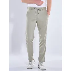 engbers Herren Leichte Anzug-Hose Grün slim fit uni - 50
