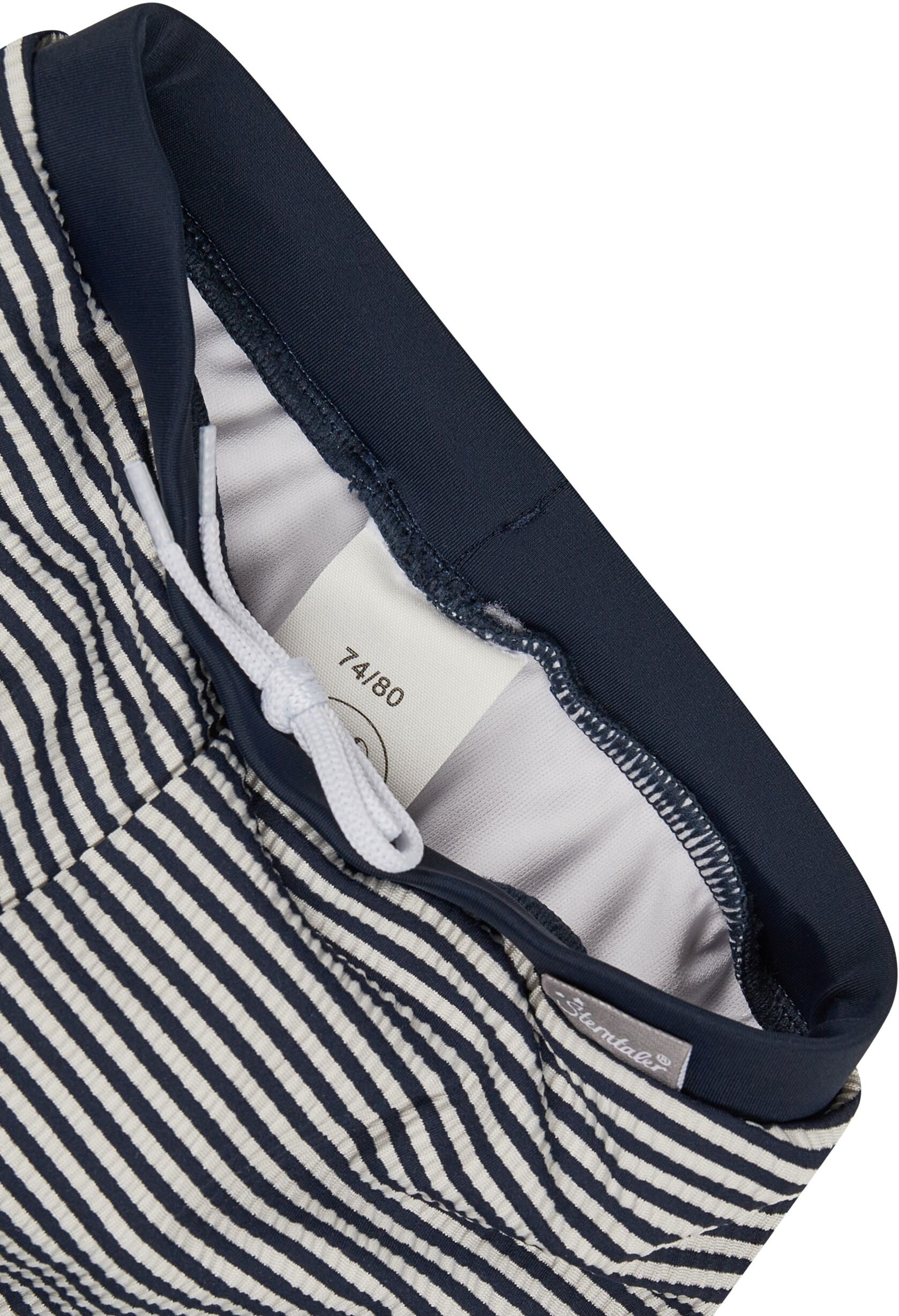 Badeshorts STERNTALER "Badeshorts Hai", Kinder, Gr. 80, EURO, marine, Badehosen Badeshorts