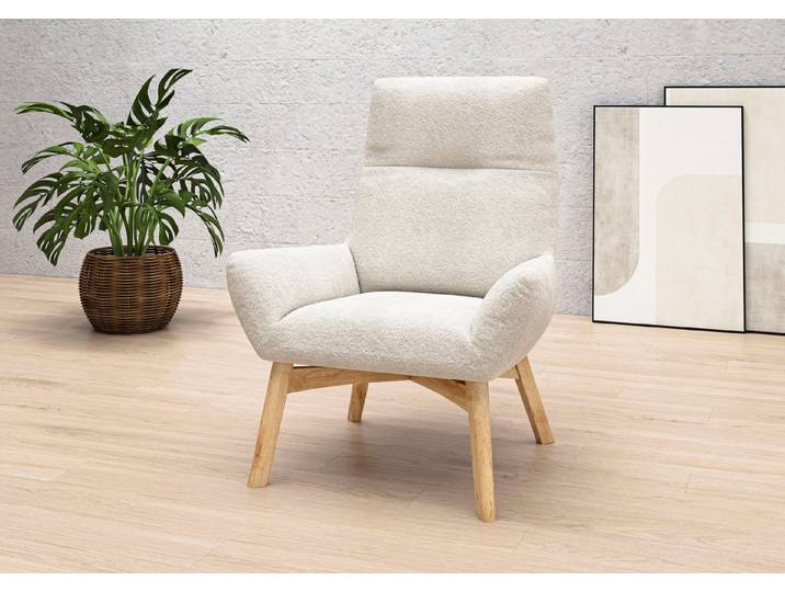 Home affaire Sessel Basic Relaxsessel, Design und Komfort, bequem, Breite 82cm, Extra hohe Rückenlehne