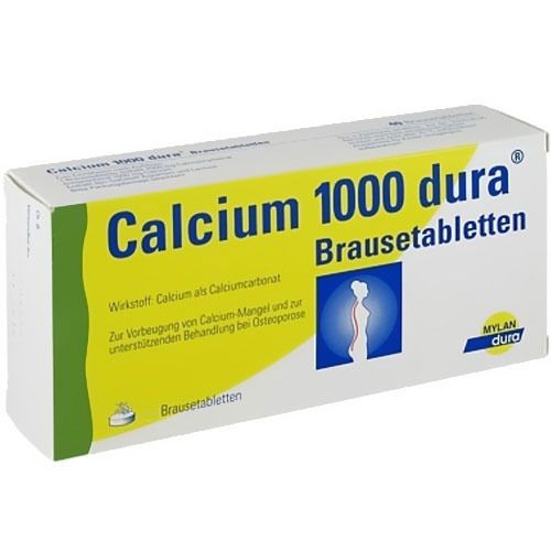 Calcium 1000 dura Brausetabletten 20 St