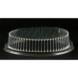 FIRPLAST 600 Deckel f. Salatschale `B2` rund, transparent, 400ml