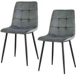 HTI-Living Stuhl Mesa Velvet 2er-Set