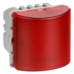 LK, Personenschutz, FUGA indsats signallampe LED 230 V, konstant/blinkend, rød