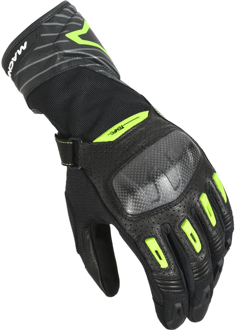 Macna Tempo perforierte Motorrad Handschuhe 190-6245-S-170
