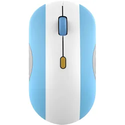 Lenovo 350 Fan Edition - Argentinien (Kabellos), Maus, Blau