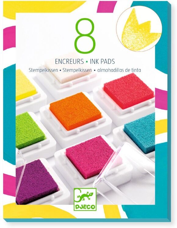 8 encreurs et 1 nettoyeur Pop - Djeco