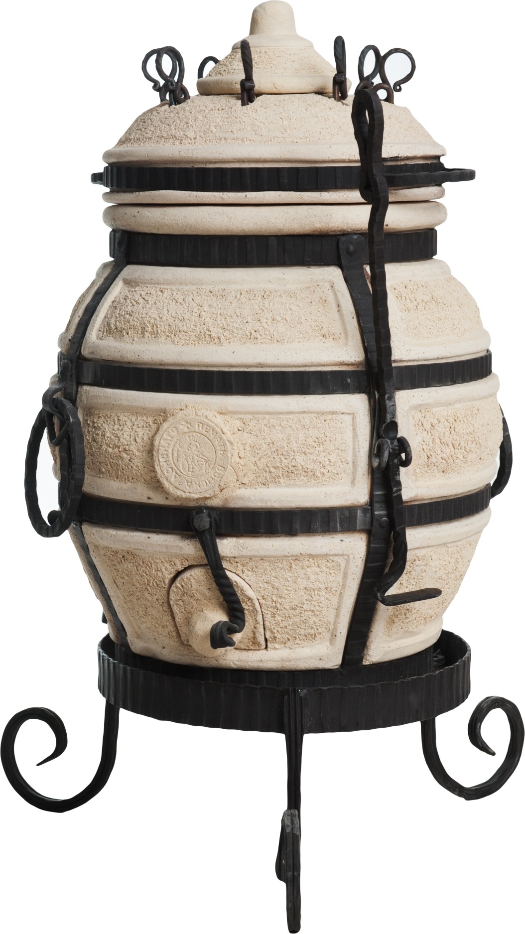 Tandoor "Don Sarmat" : Don Sarmat ohne Klappdeckel mit Untergestell Tandoor Variante: Don Sarmat ohne Klappdeckel mit Untergestell