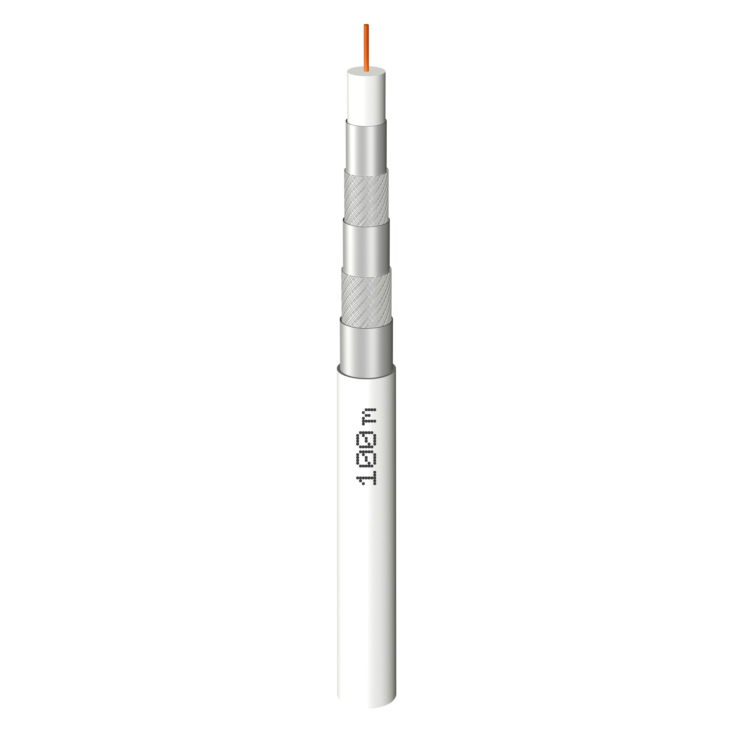 Megasat Koaxialkabel 100 m Spule (100176) (135 dB, SAT Kabel) (100176)