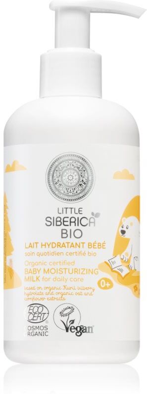 Natura Siberica Little Siberica BIO lait hydratant pour bébé 250 ml