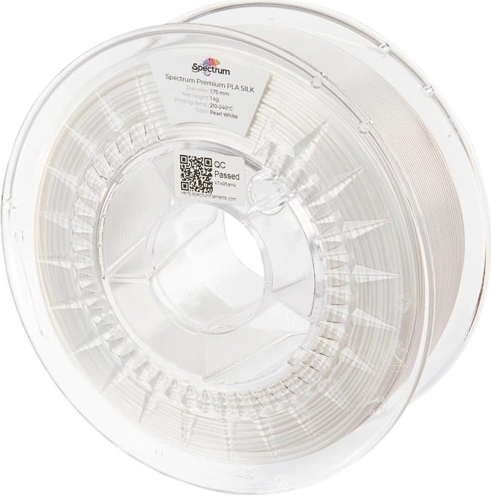 Filament Spectrum Silk PLA 1.75mm Pearl White 1Kg