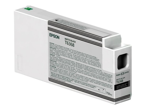 Epson T6368 - 700 ml - mattschwarz - original (C13T63680N)