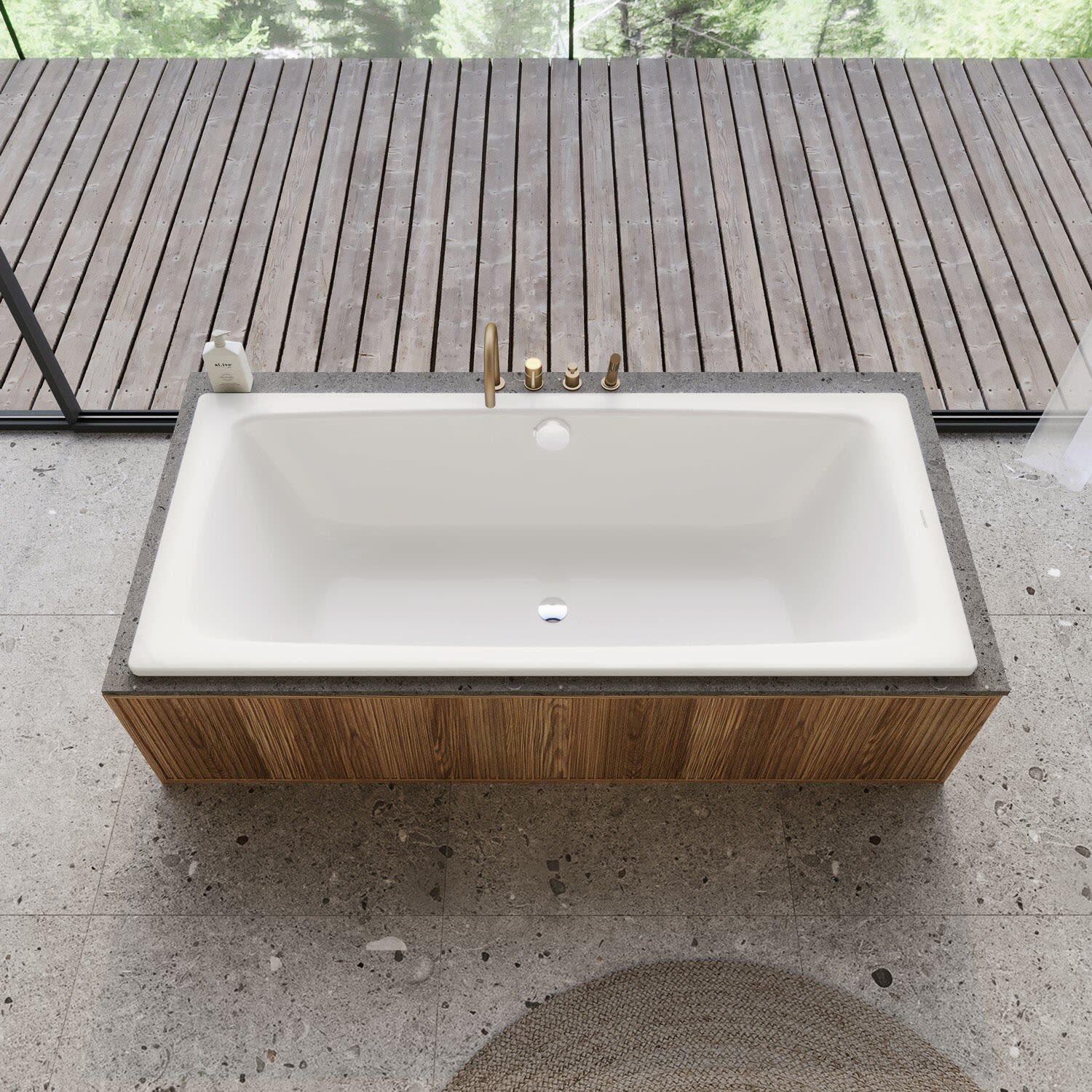 Kaldewei CAYONO DUO Mod. 724 Badewanne 170 x 75 cm, mit Grifflöcher