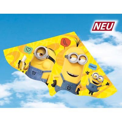 Paul Günther 1211 - MINIONS, Einliner-Drachen aus robuster Folie, 115x63cm