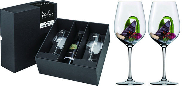 Eisch Cuvée Superior Sensisplus rode wijnglazen, 2 stuks, in cadeauverpakking
