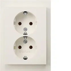 Berker Doppelsteckdose SCHUKO 47747009